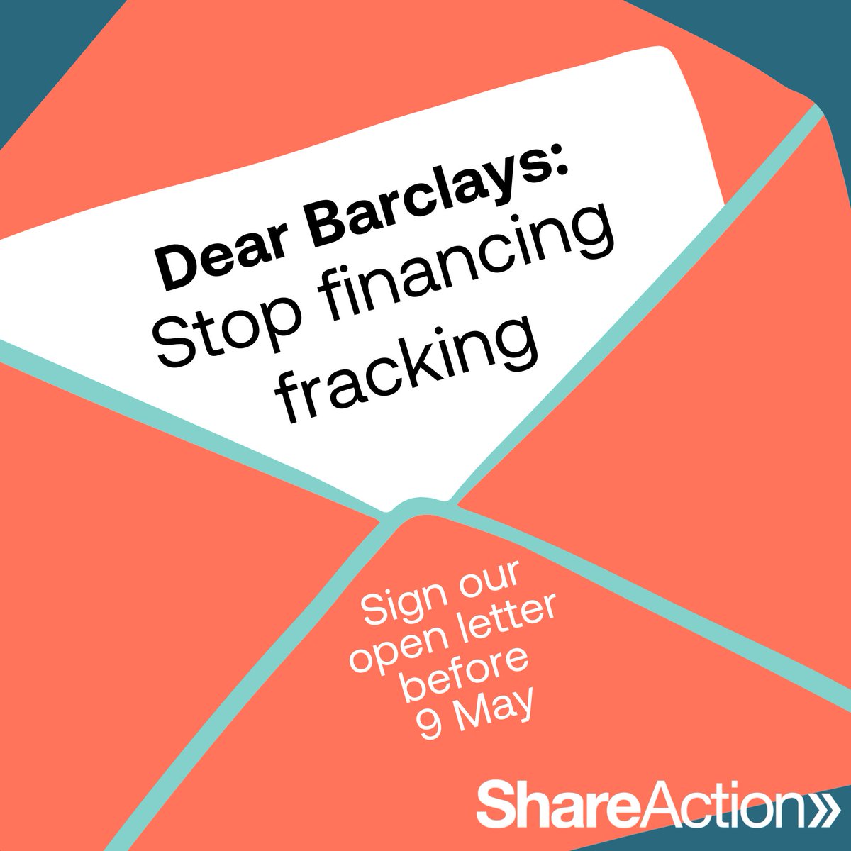 📝 Dear Barclays, Please close the loophole in your new energy policy that allows you to finance fracking activity & expansion in the face of a climate crisis... Add your name to our open letter: pulse.ly/szbdi36jez