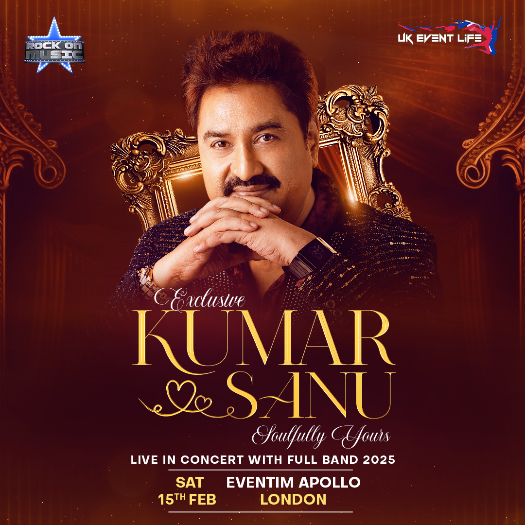 ON SALE NOW: Kumar Sanu Live in Concert - 15th February 2025 at Eventim Apollo. Get tickets: bit.ly/KumarSanu_Apol…