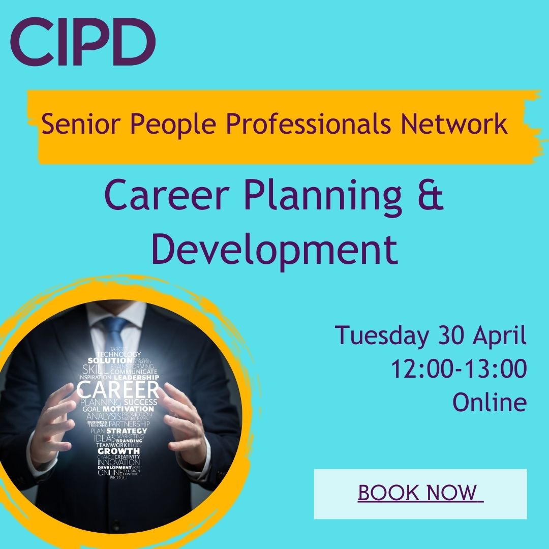 If you’re a senior people professional, register to join our Senior People Professional Network. The network's next session will explore career development, with support & advice to overcome challenges. 🗓️Tues 30 April - 12:00-13:00 ➡️Register to join ow.ly/Sjsf50Rap65