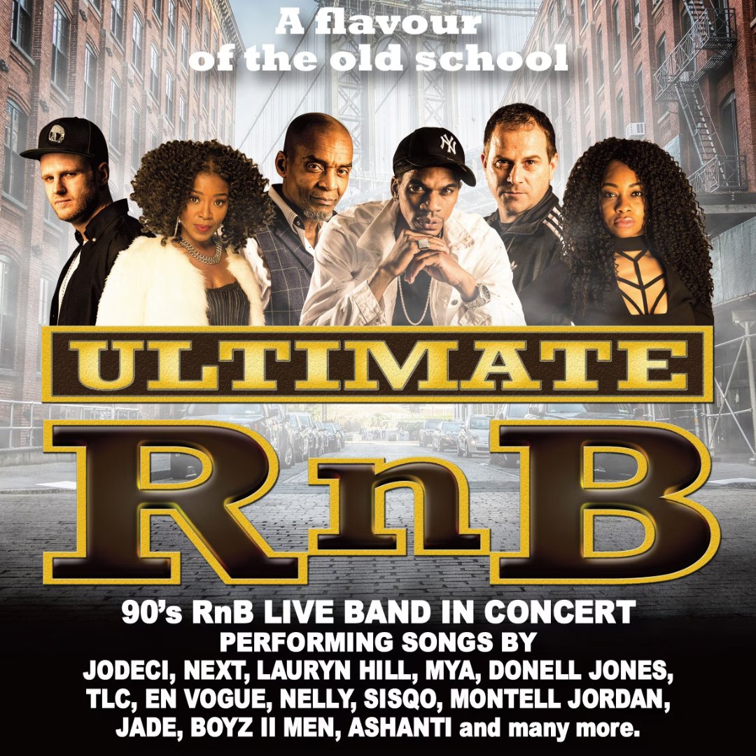 Head to the ULTIMATE RnB TRIBUTE night at St Mary’s Chambers, Rossendale! Friday 12th April brings you the incredible performance by Ultimate RnB - prepare to be amazed by their authentic 90’s sounds and high end performance! Get your tickets here - ow.ly/1sGK50Raxaj