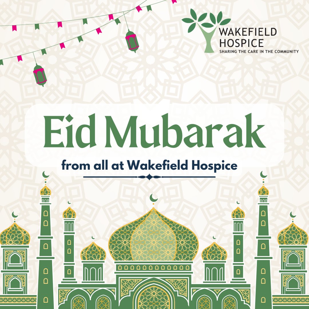 #EidMubarak to all of our patients, families and supporters who are celebrating today! We’d like to wish our whole community a wonderful Eid ul-Fitr 💚