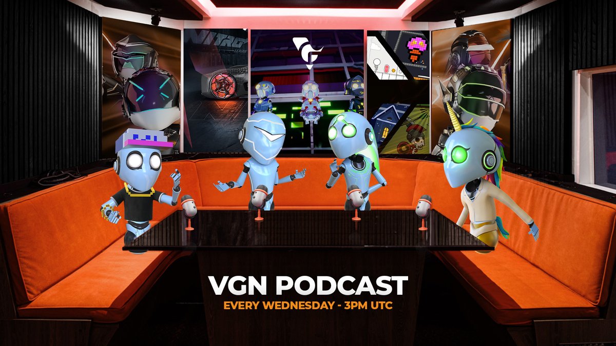 Join our Podcast event today, where we delve into spirited discussions and debates! This week we will discuss different topics, such as the new items for crafting, VGN Games, and more! 📅 Wednesday, April 10th 🕖 3:00pm UTC 📍 x.com/i/spaces/1ypKd… See you there! 😎