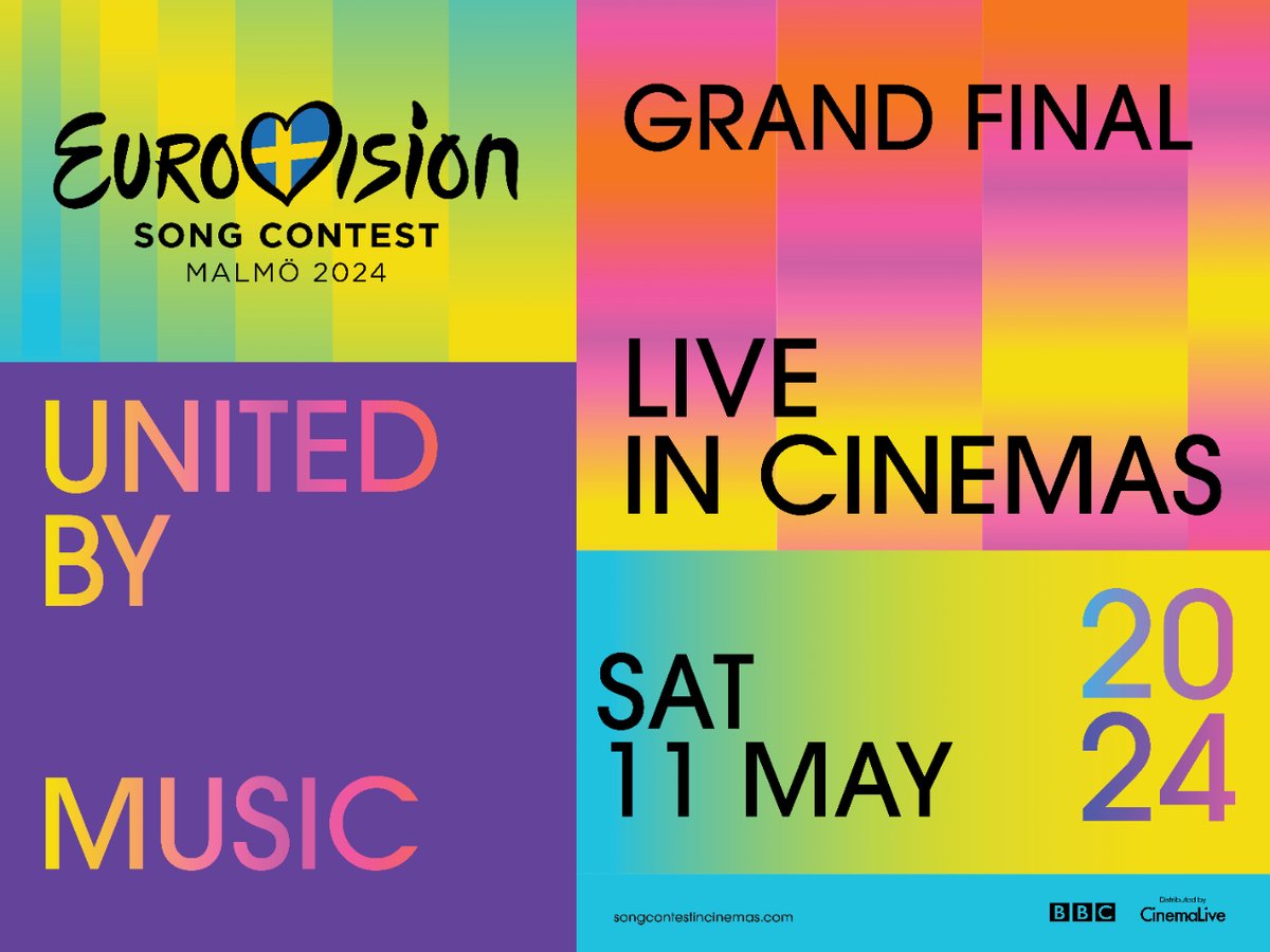 If you're anything like us, you'll love being able to make an event of the Eurovision Song Contest.  For the first time ever we will be screening the Eurovision 2024 Grand Finals Live on Saturday 11th May. .  i.mtr.cool/gdzaeumxnn #eurovisionsongcontest #eurovision