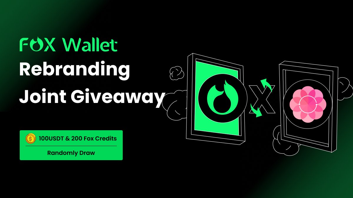 RoseonExchange's tweet photo. 🎉 To celebrate our partner @FoxWallet rebranding, we are launching a joint #Giveaway campaign.

🎁 100 $USDT and 200 #FoxCredits for 10 lucky winners

⏰: 72H

To enter:
- Follow @RoseonExchange @FoxWallet
- Like, RT and tag 3 Friends
- Drop #FoxWallet Polygon address screenshot 🔽

🔗: https://t.co/yooUnqDNmn

#RoseonX #FoxWallet