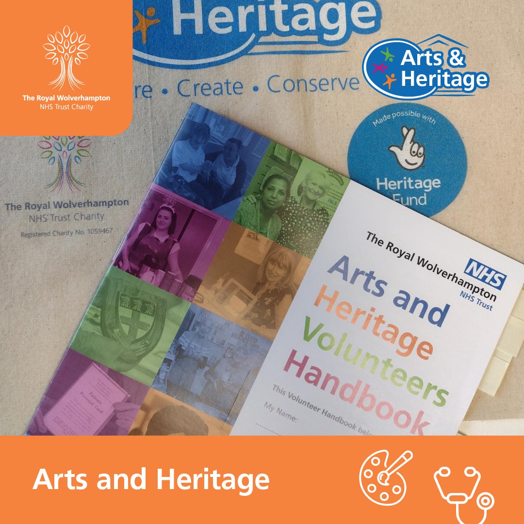 We're so excited to welcome our first cohort of Arts and Heritage Volunteers to their in-person induction day today @RWT_NHS! Our volunteers will be stewarding our Healthcare Heritage museum and helping us to deliver #CareCreateConserve, our project funded by @HeritageFundUK.