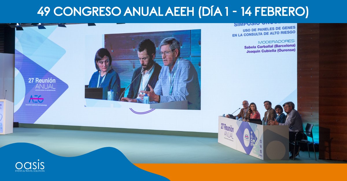 OasisMeetings's tweet photo. El pasado mes de febrero organizamos el 49º Congreso Anual de la AEEH.

En este post te dejamos las fotos del día 14 de febrero 📸
.
.
.
#Oasis #OasisMeetings #OasisEvents #Congresos #Reuniones #Convenciones #Eventos #Ciencia #49CongresoAnual #Madrid #AEEH #AEEH2024 https://t.co/YJvVw3HSP5