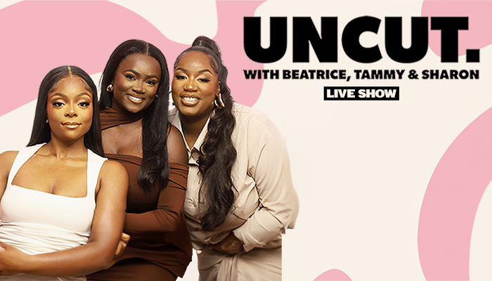 ON SALE Uncut - Tue 21 May Beatrice, Tammy and Sharon are the best-friend trio behind this chart-topping podcast. Listeners can expect brutally honest advice to dilemmas and light-hearted discussions on pop-culture and current affairs. Tickets orlo.uk/vtyWC #podcast