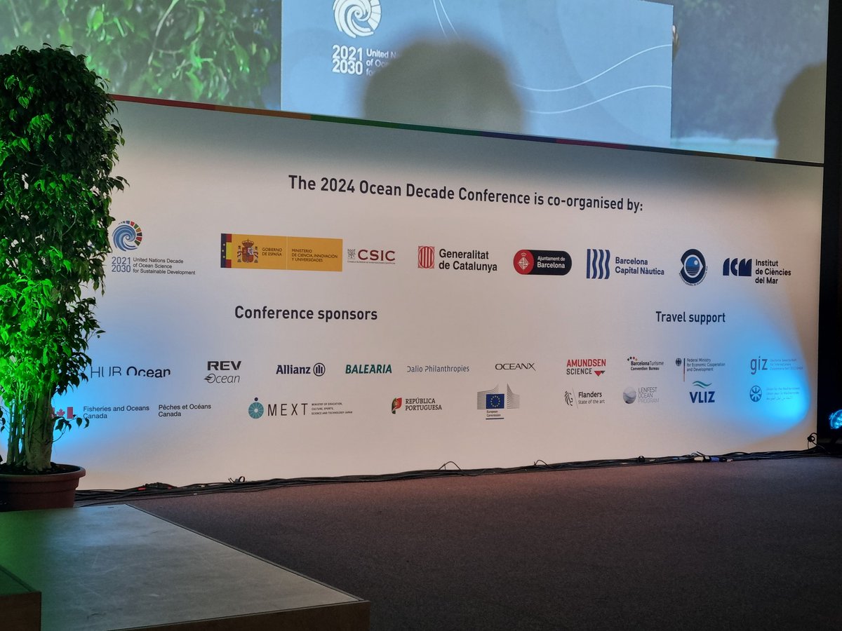Se celebra en Barcelona la 2024 Ocean Decade Conference Repasará los avances en investigación, educación y protección de los océanos en los últimos años y se propondrán acciones futuras @CienciaGob y el @CSIC con el @ICMCSIC y @IEOoceanografia están detrás de su organización