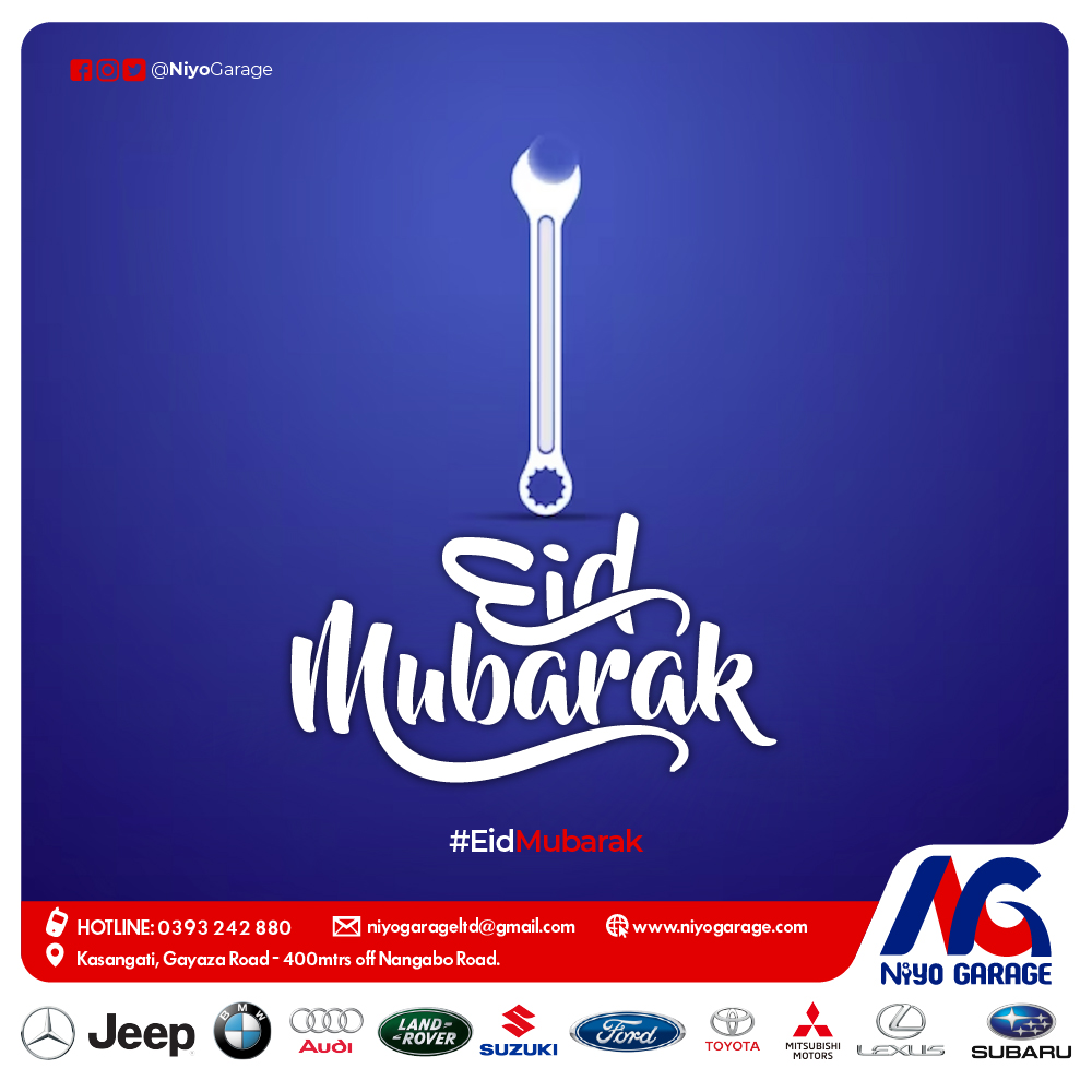 May this #eid24 bring lots of joy, love, success and prosperity to your life. Eid Mubarak! 🙏🥳🤩 #eid2024 #EidUlFitr #eidmubarak2024 #EidMubarakEveryone #eidmubarak #niyogarage 

#WhatsApp #EFRIS #Patricia #Afande #AllianzArena #Mwana #Kikuubo #Penalty.