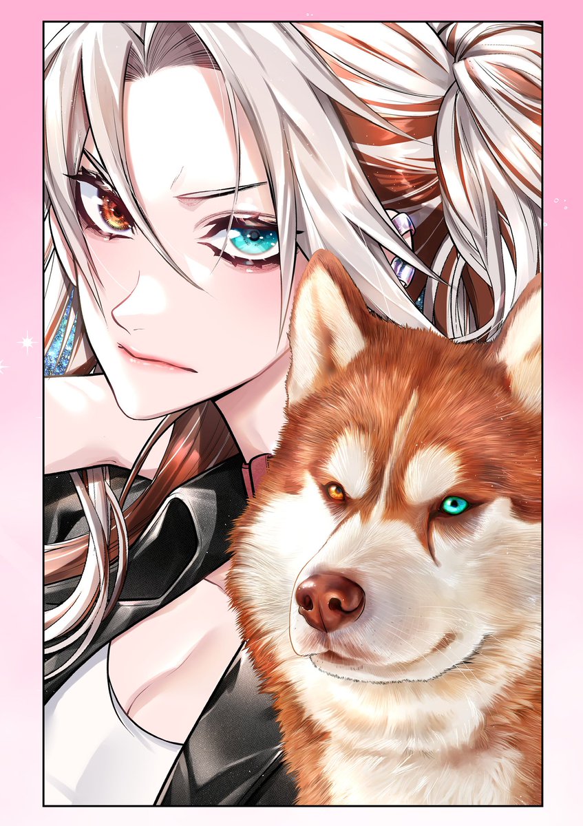 本日となジャン更新日！ハスキー（♀）のシズク回です！本編もかなり