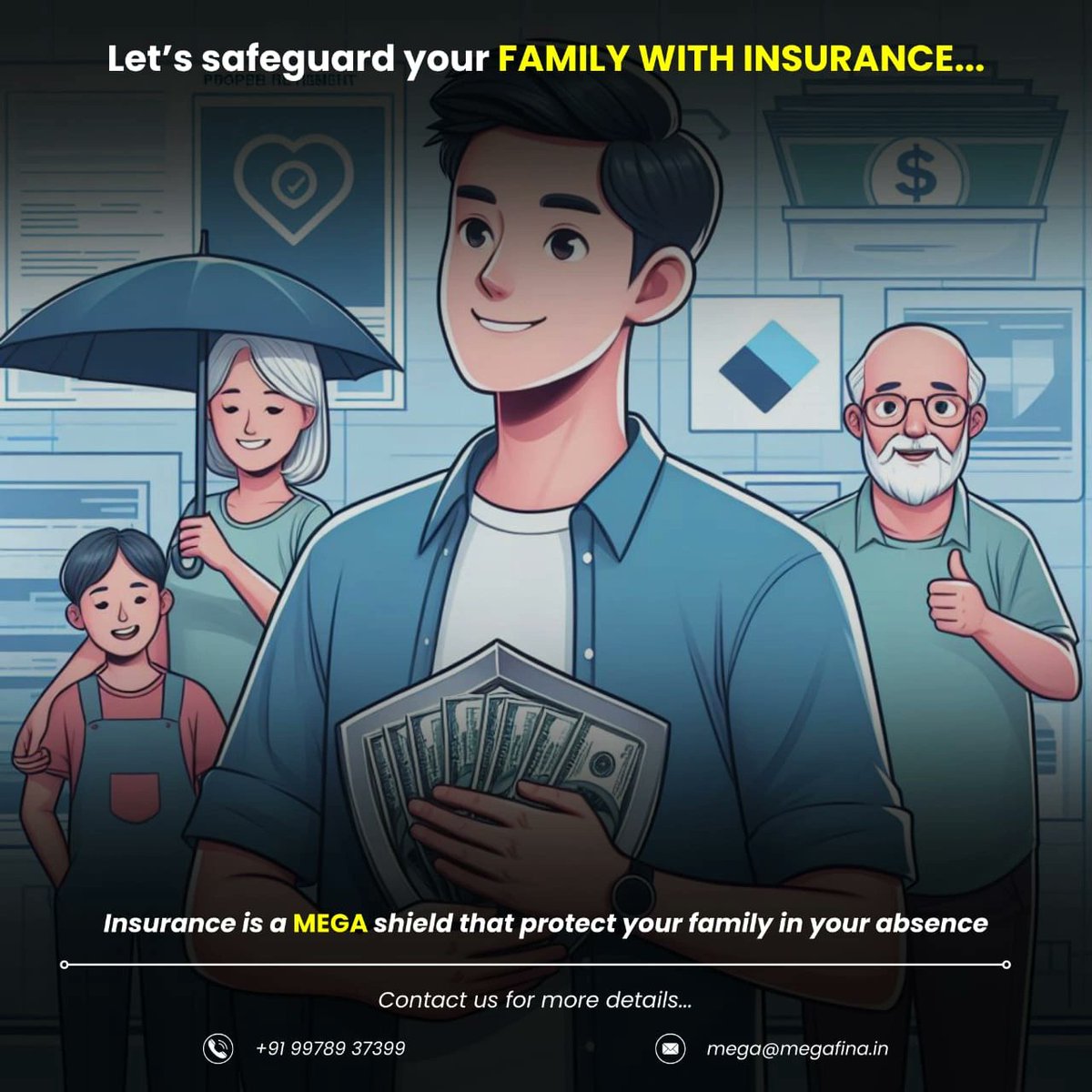 MegaFinanc's tweet photo. Insurance has been a very integral part of our life in today's world, it doesn't only beneficial to you, but it secures your family in your unfortunate absence...

#insurance #finance #money #investment #wisdom #knowledge #concept #trending 

Don't forget to like and share it. https://t.co/BSZ07rePTy