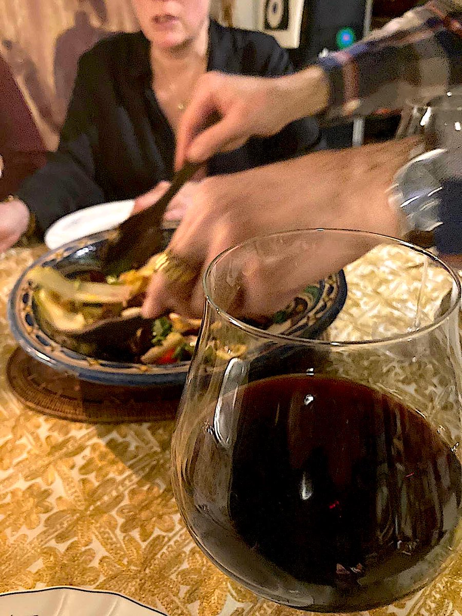 Wine Wednesday: from a #Paris evening - good friends good food good wine. #fooding #montmartre #parissoirees #frenchwines