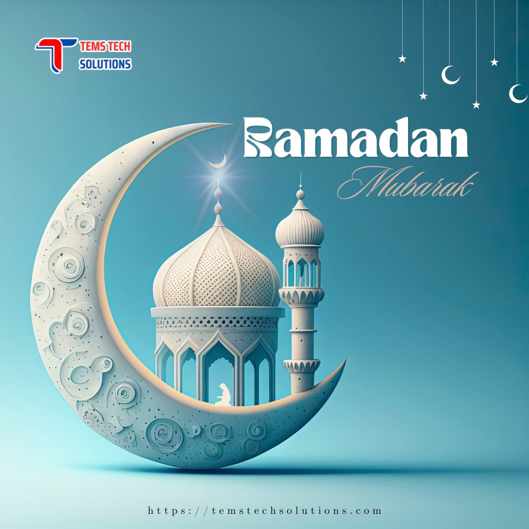 🌙✨ Welcoming Ramadan 2024 ✨🌙
As the crescent moon heralds the start of Ramadan, we at #TEMSTechSolutions extend our warmest greetings for a blessed month ahead
🌟 #HappyRamadan2024 🌐🌟#TechWithHeart #UnityInInnovation #BlessedRamadan