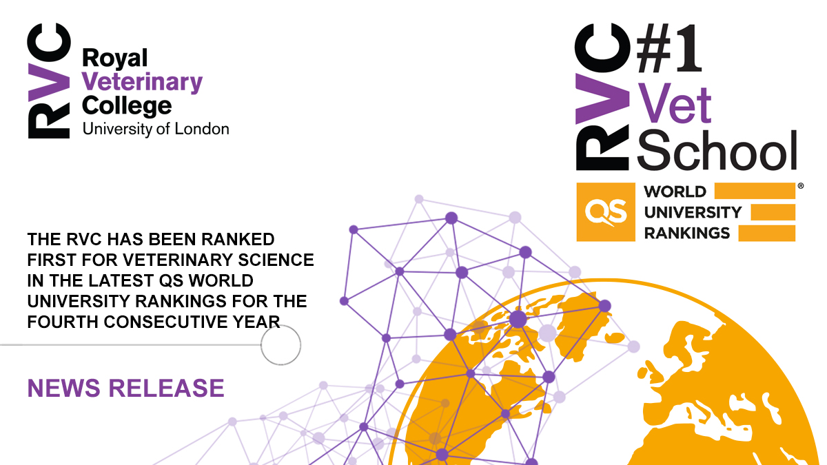 🏆 We are honoured to once again be named as #1 Vet School in world by QS World Rankings by Subject 2024. Thank you to all who have contributed to making this possible. @worlduniranking #StillMakingHistory #RankedBestByQS #QSRankings ➡️ Read more: rvc.uk.com/qs-rankings-20…