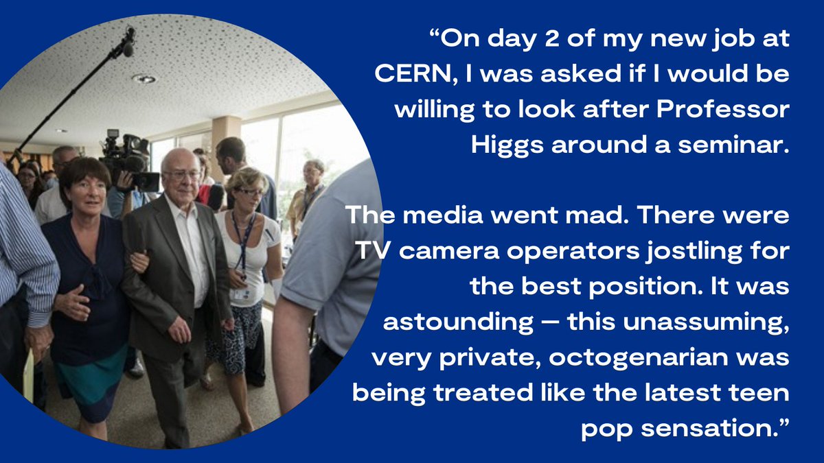 We’re mourning the passing of Nobel prize-winning particle physicist Prof Peter Higgs: a man whose work had a huge impact on STFC's work and our understanding of the universe. Our colleague at CERN shared her story of being with him when the Higgs boson's detection was confirmed.