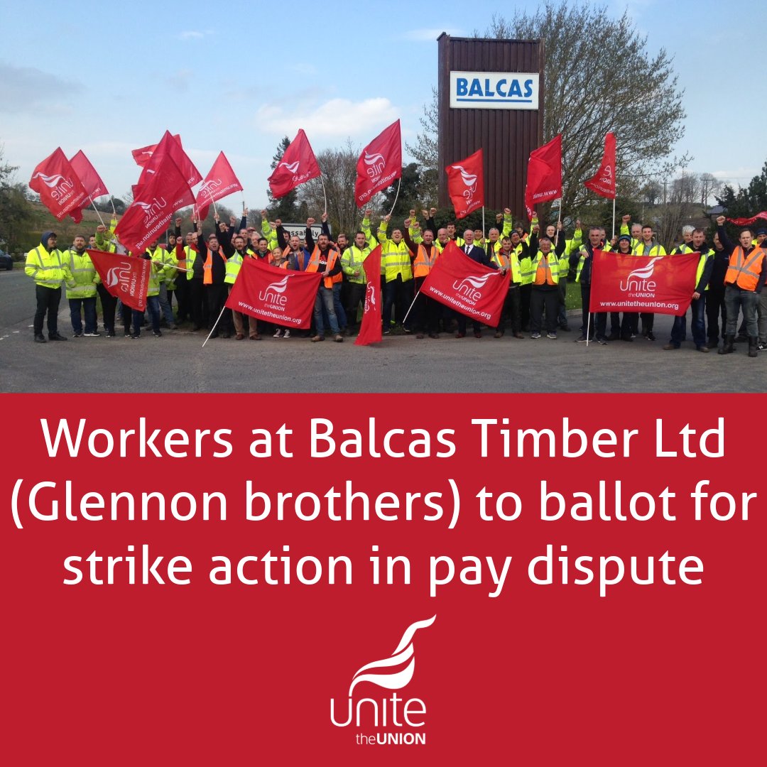 Workers reject below inflation pay increase offered by company whose latest accounts reported a dramatic surge in profits. Read more here: unitetheunionireland.org/2024/04/09/wor…