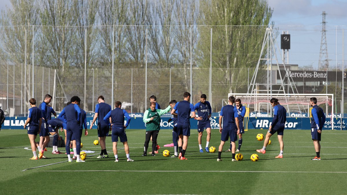 🏃 El equipo ya se ejercita en Tajonar. #OsasunaValencia