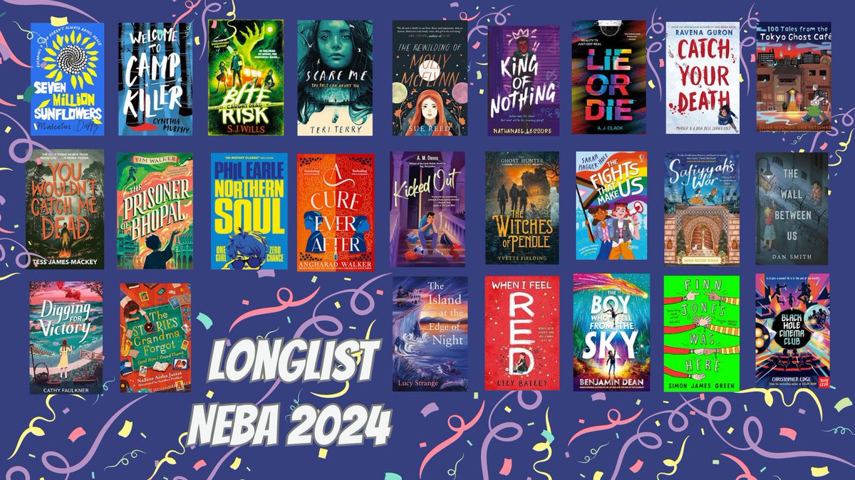 We're thrilled to see two @KNLitAgency authors here! Congratulations to @alisonclack1 & @Tess_JMack, who are both longlisted for the 2024 @NEBookAwards! 🎉🎊👏 #NEBA