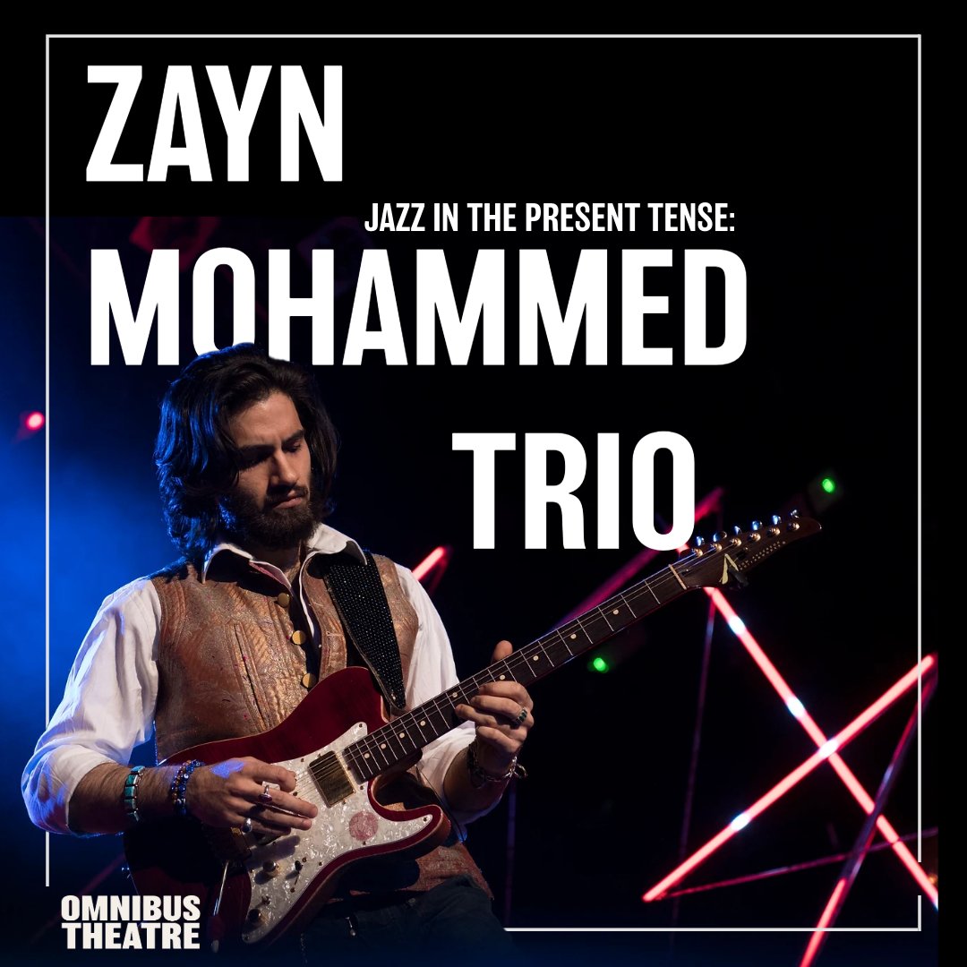 Jazz In The Present Tense is back this month! This time with the smooth sounds of the Zayn Mohammed Trio taking to the stage 🗓 Friday 19 APR ⏰9PM 🎟bit.ly/4bvjWnv