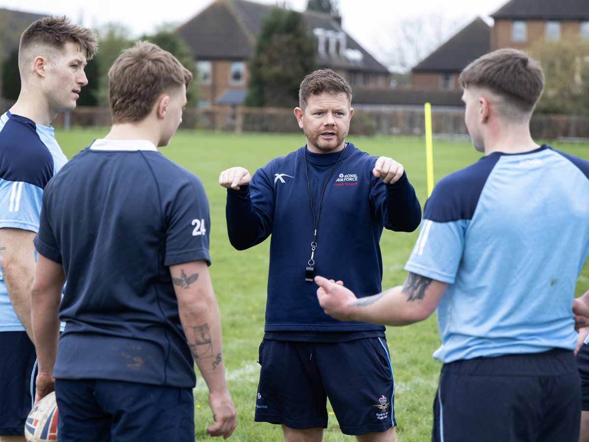 The RAF Rugby League Academy has held a Training Camp @RAF_Shawbury prior to playing Telford Hornets. Sport with its requirements for teamwork and leadership chimes well with military life and is encouraged at all levels.