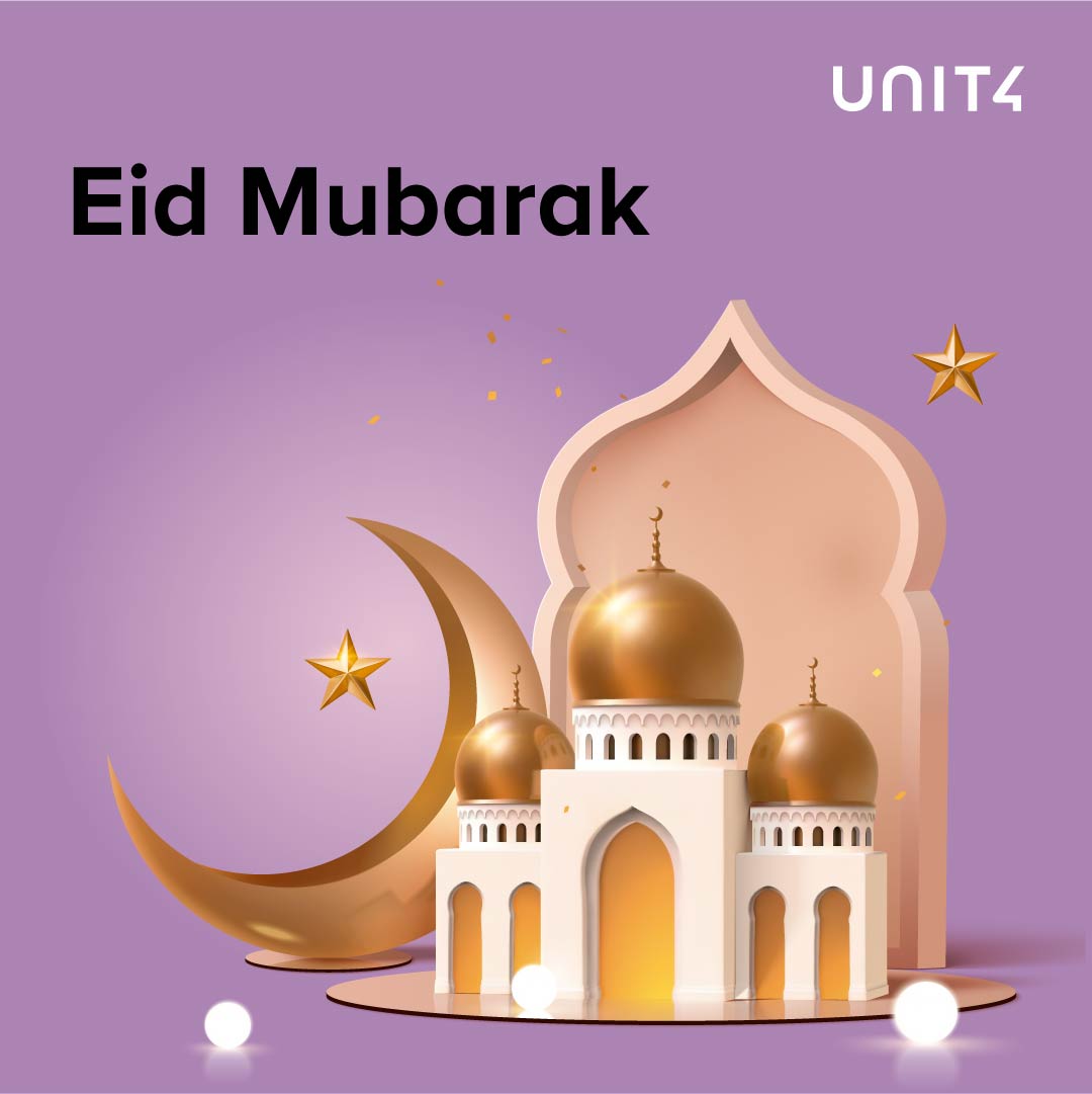 To everyone celebrating today, we wish you and your loved ones a happy and prosperous Eid!🌙✨🎁 #EidMubarak #Unit4