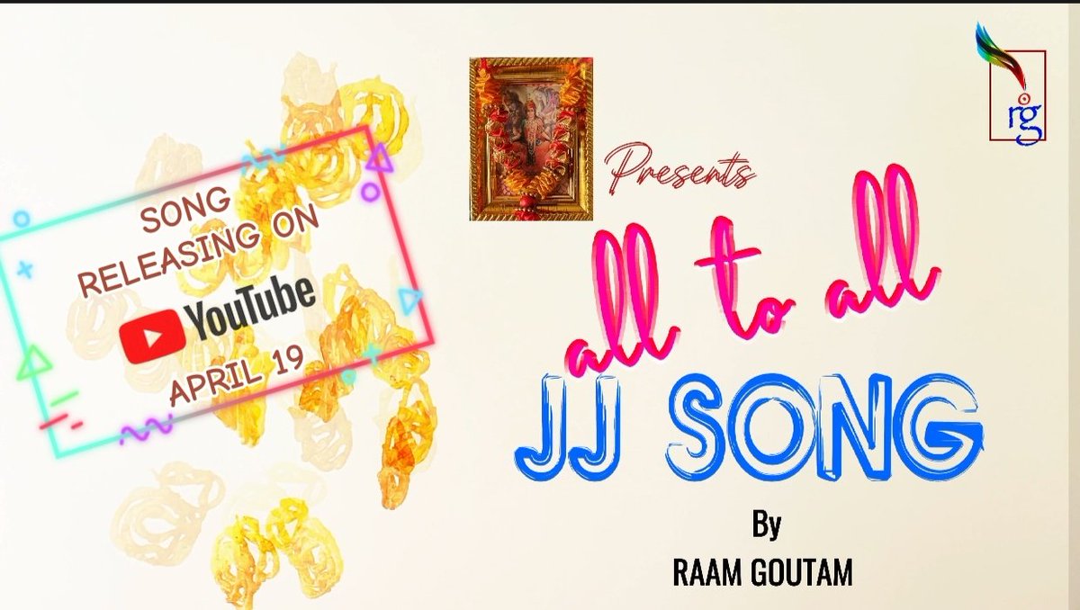 Finally... the cover.
💐🍏❤️🍇🌼🌺🌿🍒🍁🏵️🌹🙏
#alltoalljjsong #raamgoutam #hindisong #hindimusic #musicvideo #musicalbum #musical #viralvideo #gaana #workmode
#shooting #hindipop #promo #poster #Holi #happyholi #youtube #comingsoon
#trending​ #viral​ #instagram​ #love