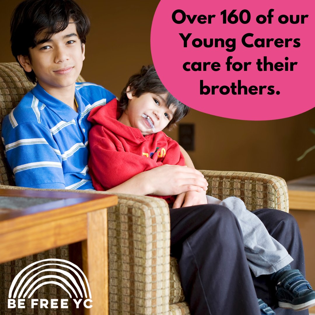 It's challenging to spend time with parents, with #youngcarers stepping up to help out around the home or with caring tasks. Many children not only care for their siblings, but also their parents too, which puts even more pressure on their caring roles. 2/4 #SiblingsDay