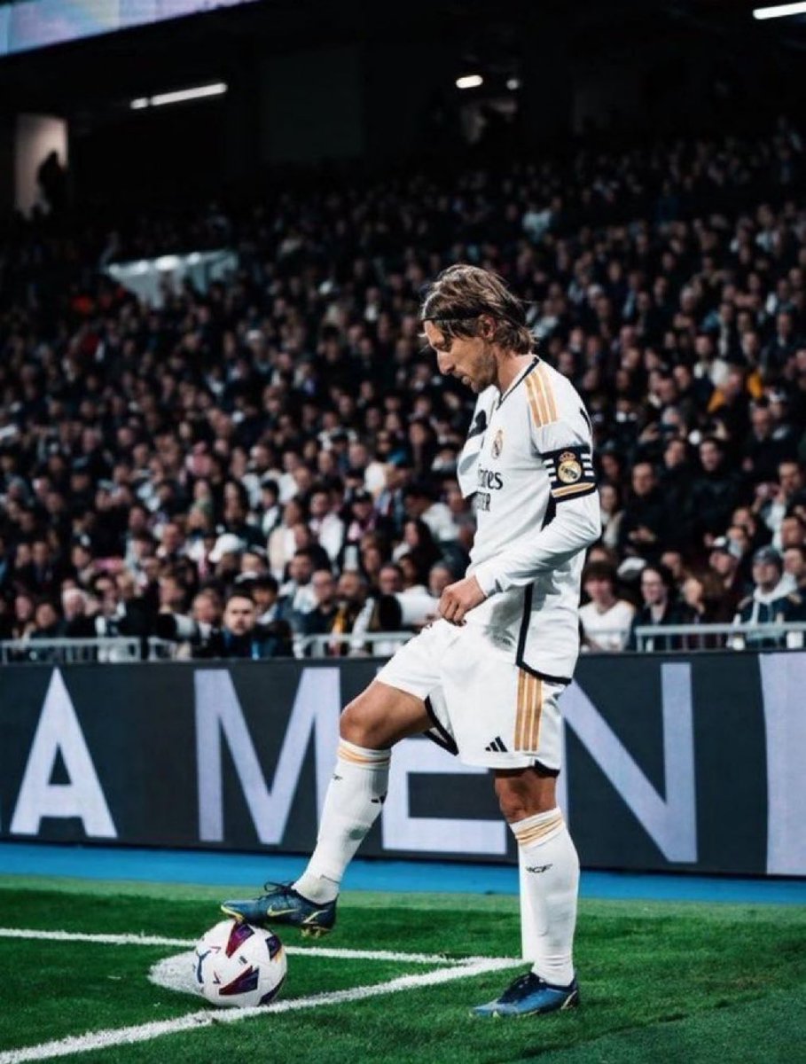 Even at the age of 38, he is able to come on and influence Real Madrid vs Manchester City in the Champions League quarter-final. Luka Modric is legendary.