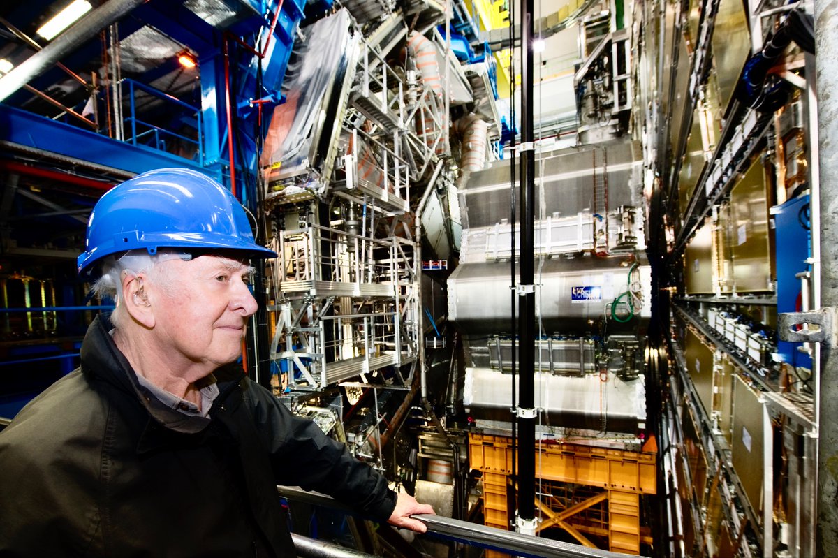 Our collaboration aspires to honour Peter Higgs’ memory by embodying the spirit of curiosity he exemplified — especially in our efforts to unlock the secrets of the particle named after him: the Higgs boson. (2/2)