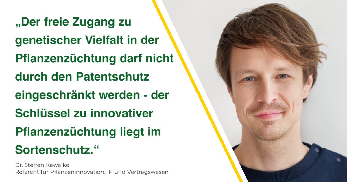 Ob und wie Patente Innovationen in der Pflanzenzüchtung befördern oder hemmen, gehen die Meinungen zum Teil weit auseinander. Im heutigen Webinar von #GASBmeetsPAW wird Steffen Kawelke unsere Position vorstellen.
👉 bdp-online.de/de/Branche/Pat…