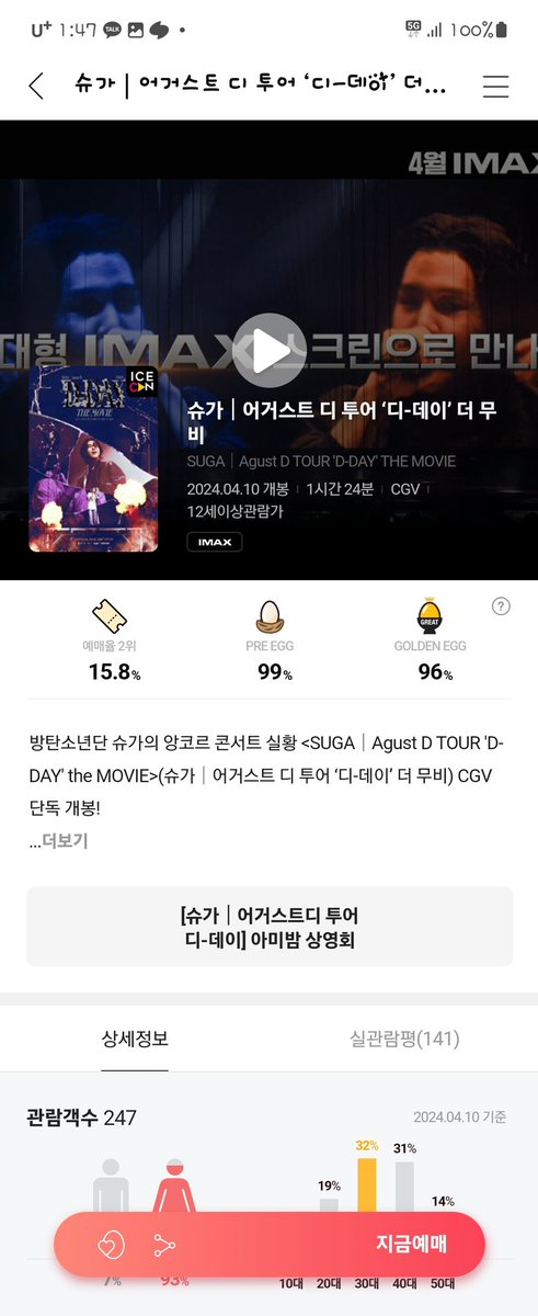 특전없어 TTT도없어 콜드컵도없어 포스터만달랑 남았다는 용산... 갈의미가 없어진거같음..그래서 상영관가는거 포기해야하나