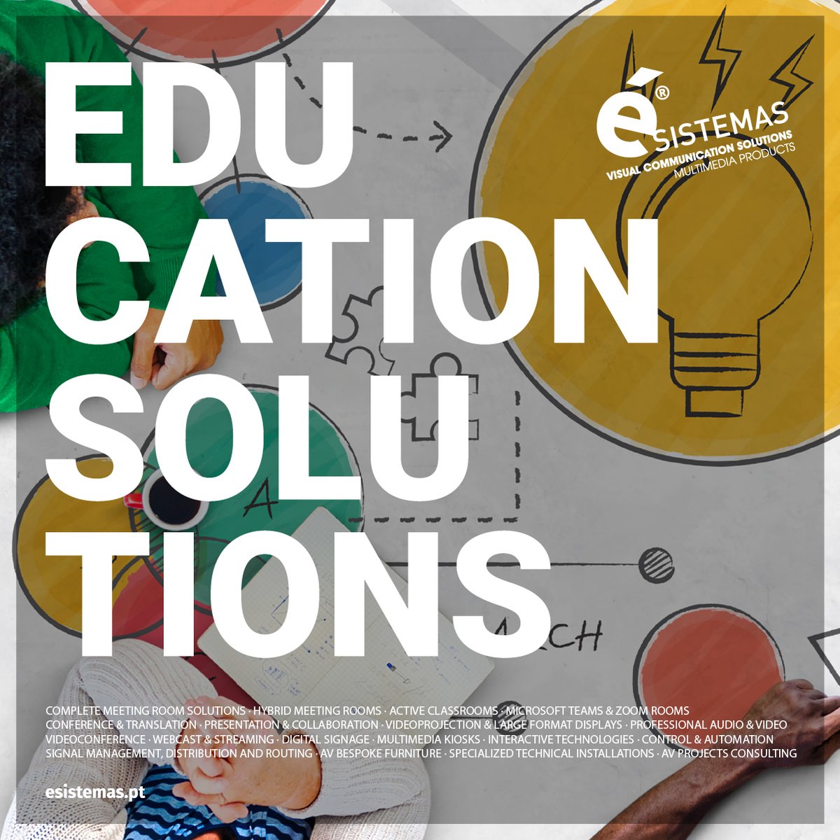 esistemasPT's tweet image. A ésistemas acaba de lançar o seu mais recente catálogo de educação. Aqui encontra as melhores soluções tecnológicas para ensino! Have a look👇🏻
esistemas.pt/fotos/tabela/c…
.
 #EducationSolutions #TechnologicalLearning #TechSolutions #AudiovisualSolutions #CTE