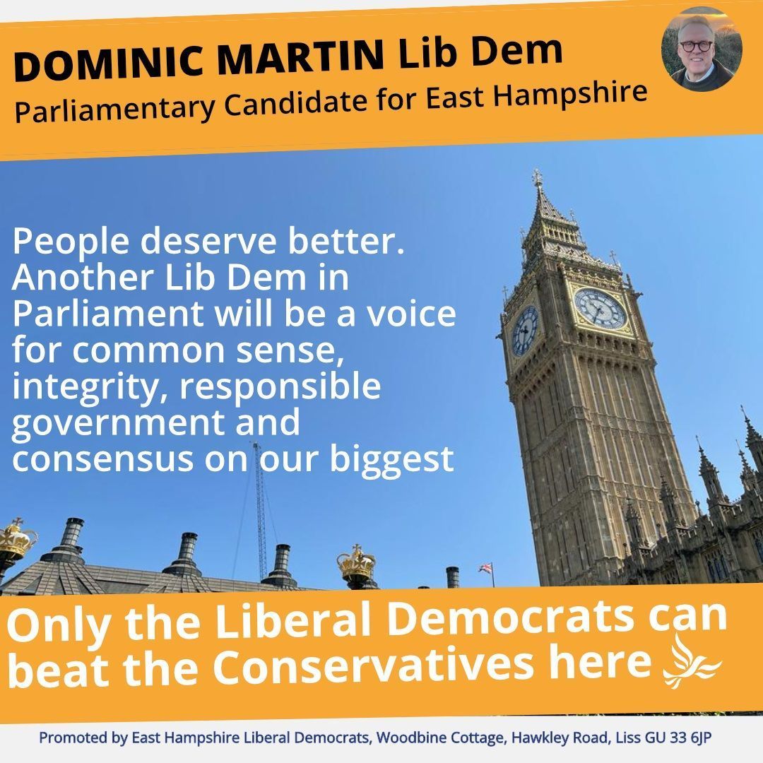 Help us win in East Hampshire. Join our campaign: buff.ly/3VMy860