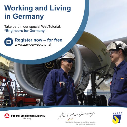 Are you a qualified professional and looking 🔎 to work in Germany? The German Federal Employment Agency (Bundesagentur für Arbeit – BA) offers regular tutorials on how to migrate to 🇩🇪.