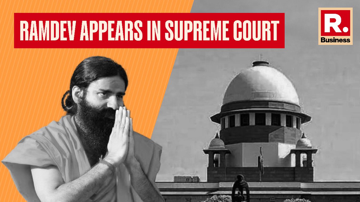 #Watch: Supreme Court bench dismissed the unconditional apology tendered by yoga guru Ramdev and Patanjali MD Acharya Balkrishna.
.
.
.
#SupremeCourt | #RamdevApology | #Patnajali #RepublicBusiness

Watch: youtu.be/V-lO4r0cJos