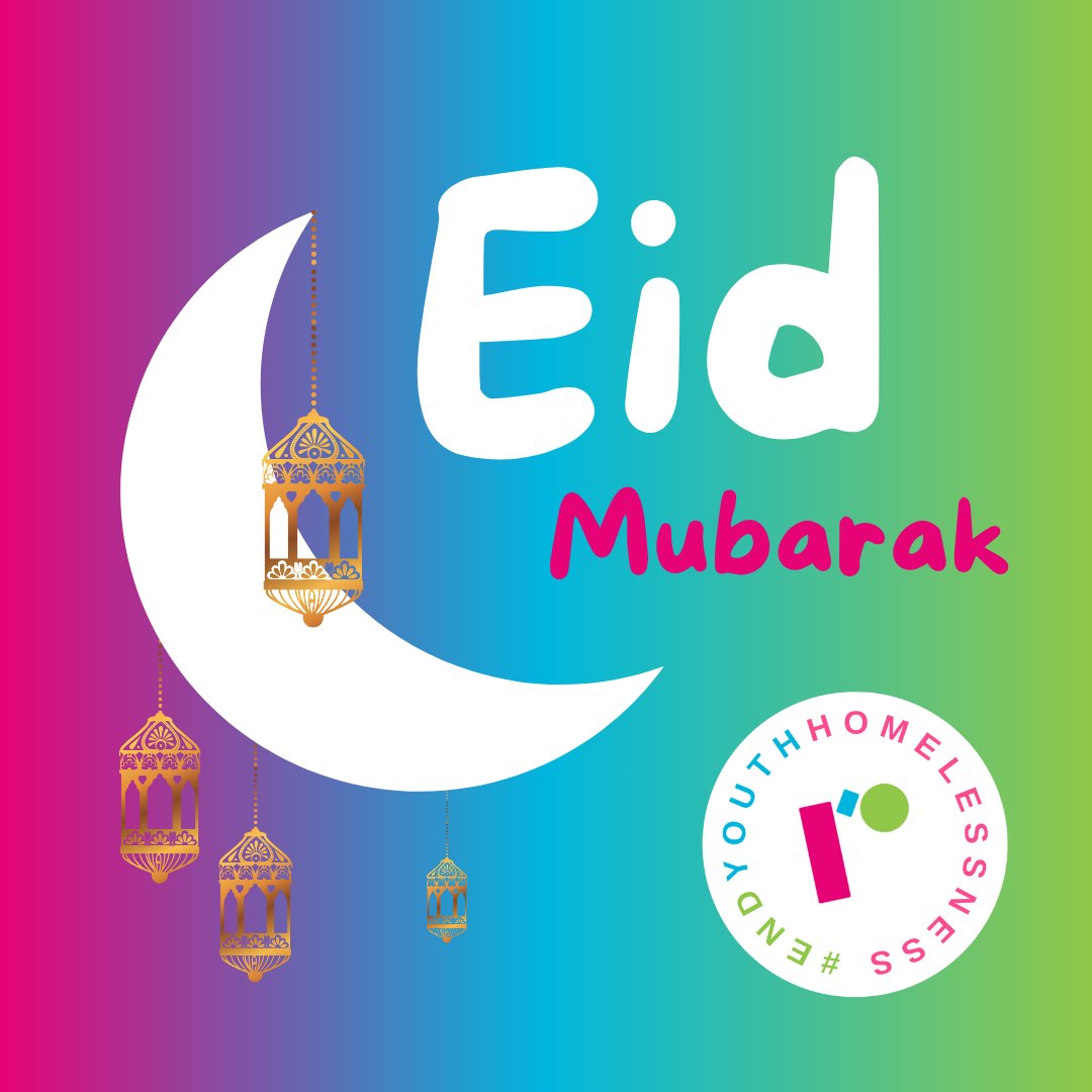 #EidMubarak to those celebrating today, including our wonderful supporters, colleagues, and young people 🥰

#Sheffield #SheffieldIsSuper #EndYouthHomelessness #Eid