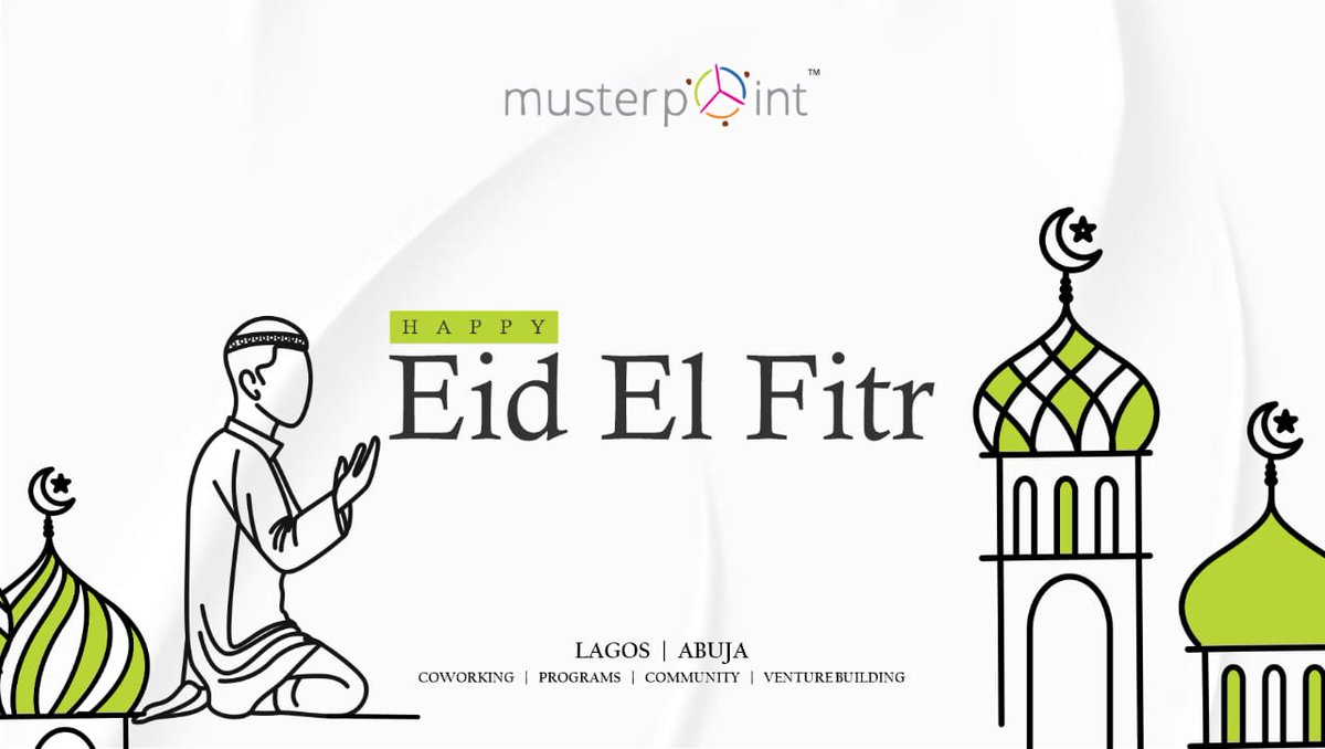 MusterPoint.Co (@musterpoint_co) on Twitter photo May the Spirit of Eid fill your heart with happiness and your home with laughter 🤲🏾
From all of us at <a href="/musterpoint_co/">MusterPoint.Co</a>, we wish you a Joyous Eid-el-Fitr!
#eidmubarak #eidulfitr #happyholidays May the Spirit of Eid fill your heart with happiness and your home with laughter 🤲🏾
From all of us at <a href="/musterpoint_co/">MusterPoint.Co</a>, we wish you a Joyous Eid-el-Fitr!
#eidmubarak #eidulfitr #happyholidays