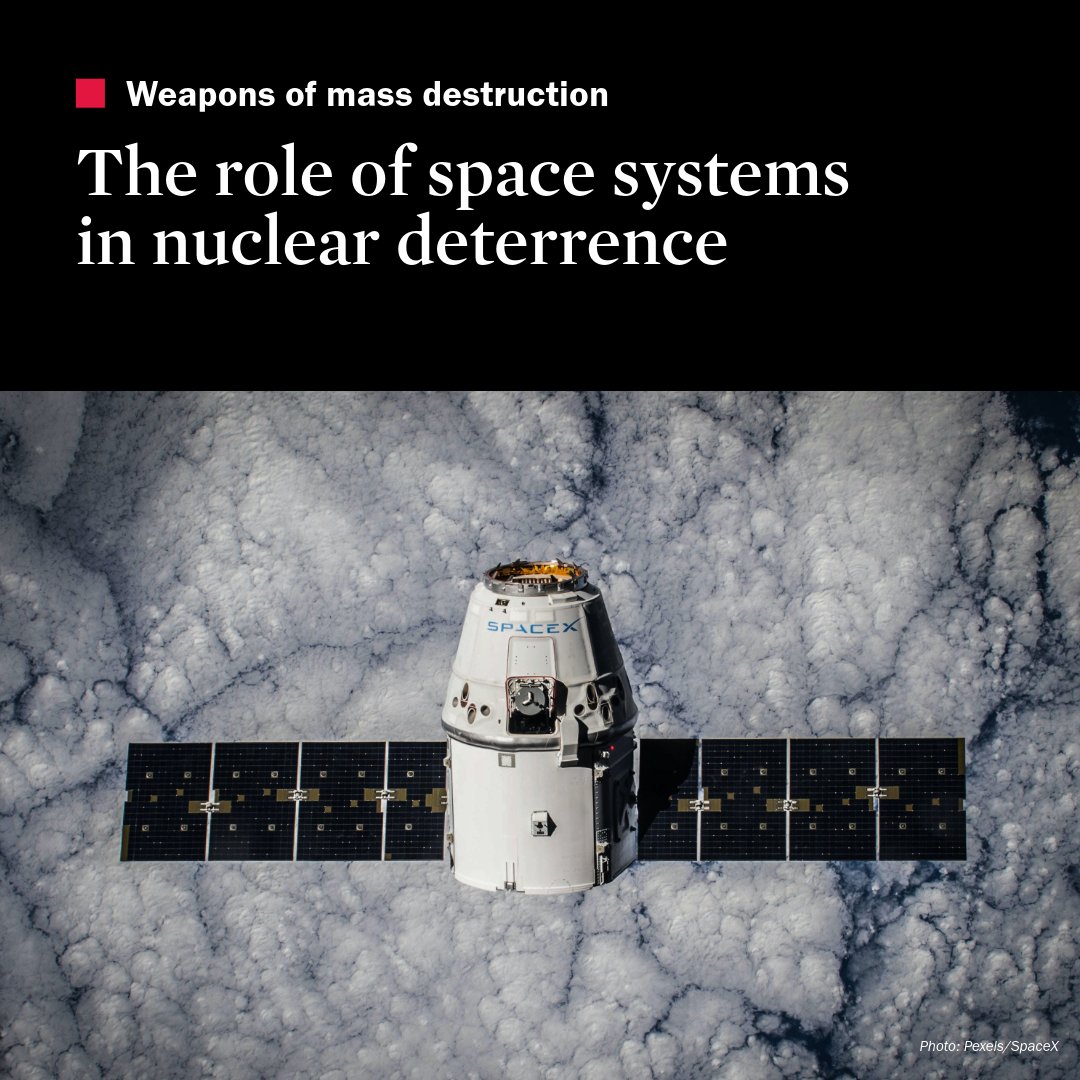 #SpaceSystems are used for multiple civilian and military purposes, including missions related to #NuclearDeterrence. In this paper, Nivedita Raju and @TyttiErasto examine space systems relevant to nuclear deterrence and assess their vulnerabilities ➡️ doi.org/10.55163/NWLC4…