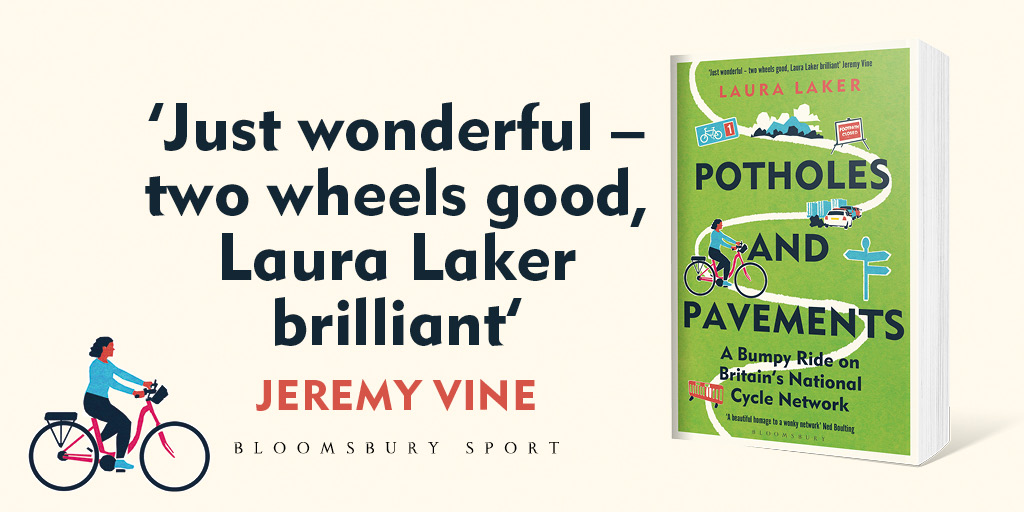 Join @laura_laker on a unique journey around the UK’s National Cycle Network as she investigates the state of our country’s cycling. Potholes and Pavements – out 9th May. Pre-order now: amzn.to/3IfYOEk @theJeremyVine