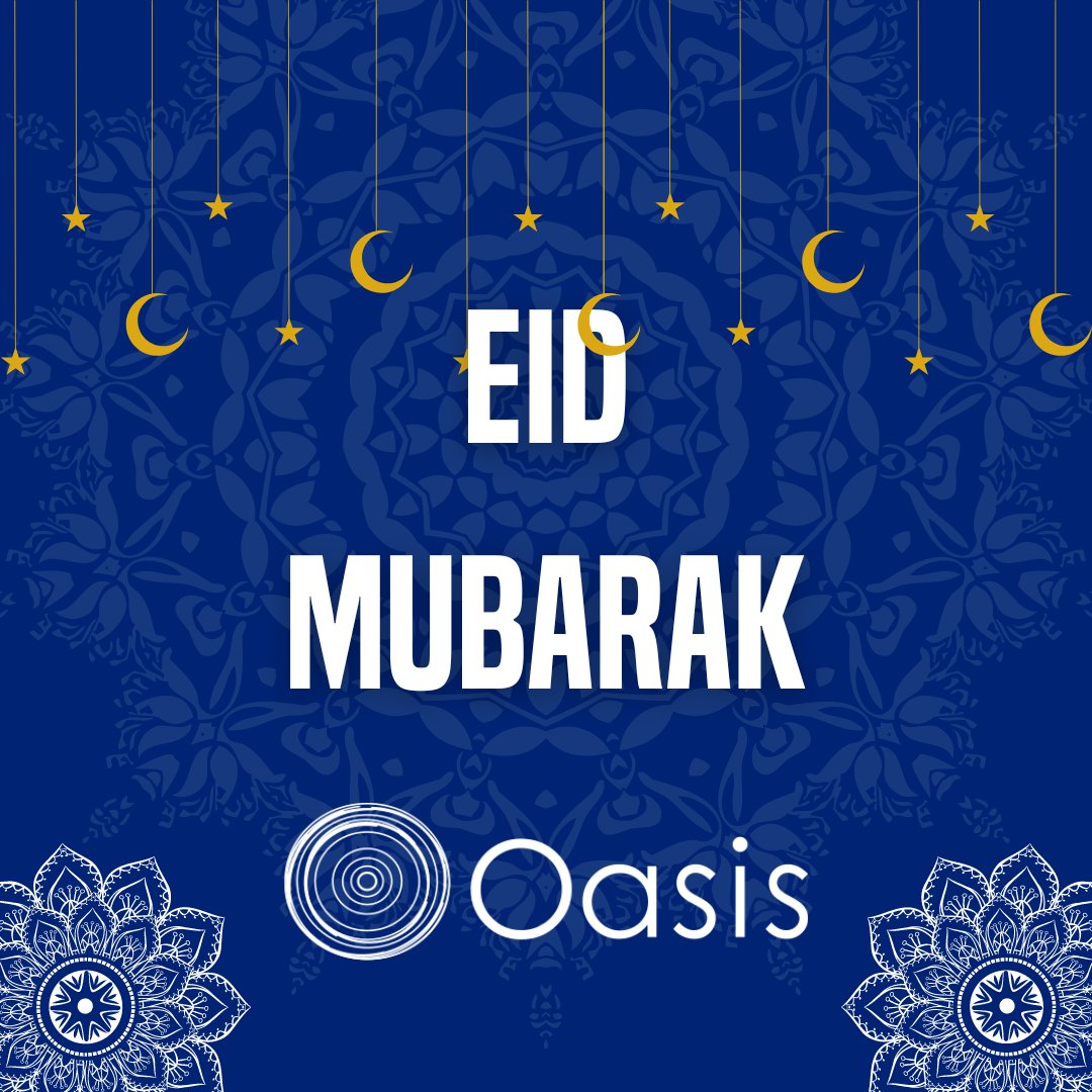 Eid Mubarak! Wishing you all peace, happiness, and prosperity! 🌙 We are celebrating by sharing an Eid meal together. #Eid2024 #EidMubarak