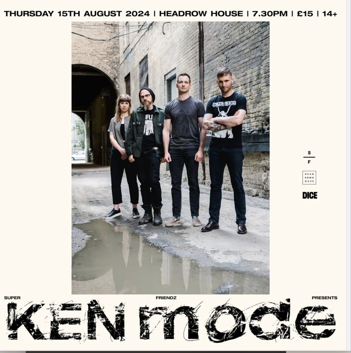 OOOOH @kenmodeofficial are coming to Leeds