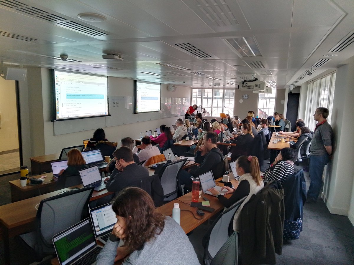 Had a great attendance at our intro to image analysis workshop at @KingsCollegeLon this week, demonstrating how to get started with @FijiSc, @ProjectJupyter and @napari_imaging for #BioImageAnalysis Watch this space for announcements on future workshops!