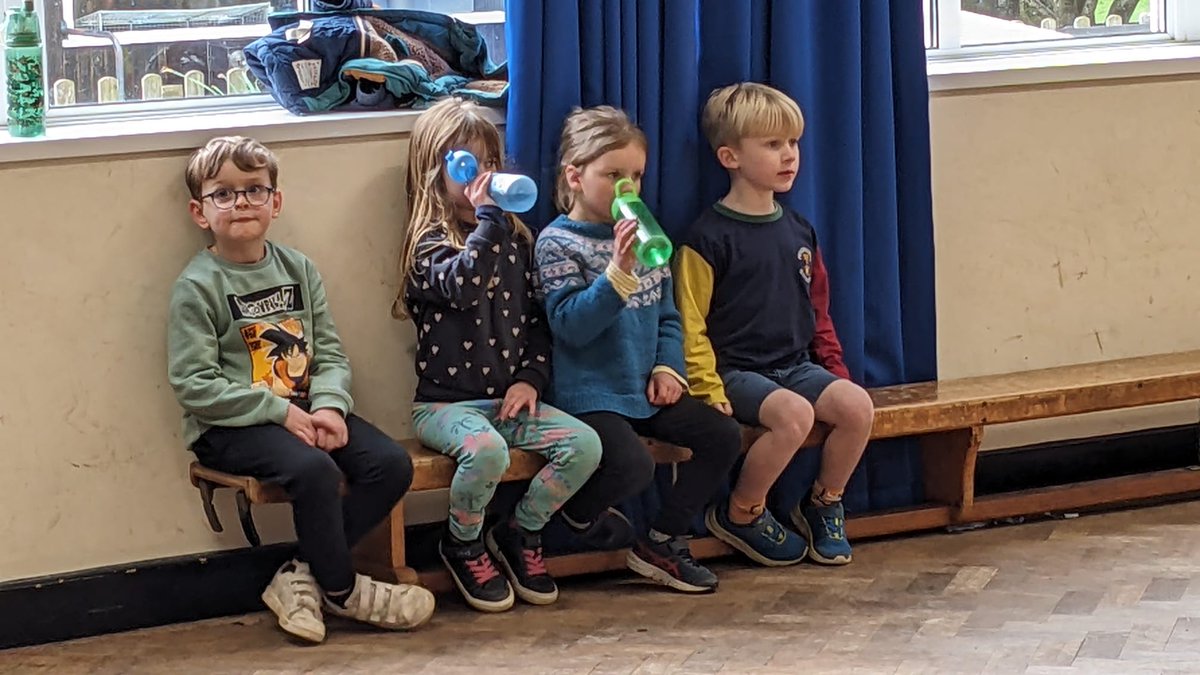 Taking a short break to drink water and attentively listening to instructions on how to play the next game!

#waterbreak #stayactive #PEandSports #listening #funandgames #HolidayClub #Easter #Spring #FUNdays #childcare #Bradfordonavon #Wiltshire