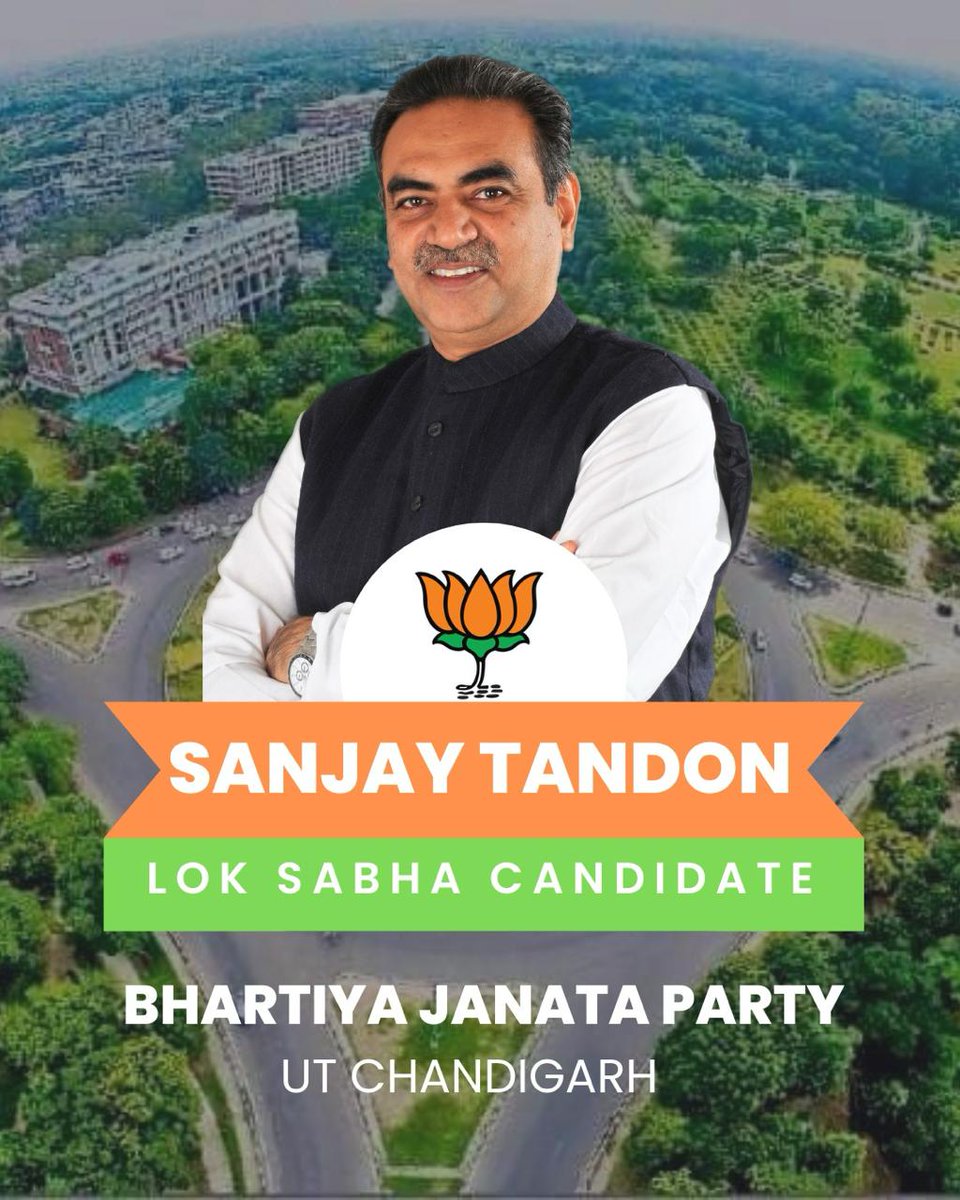 I’m grateful to PM <a href="/narendramodi/">Narendra Modi</a> ji, <a href="/JPNadda/">Jagat Prakash Nadda</a> ji, <a href="/AmitShah/">Amit Shah</a> ji, and the <a href="/BJP4India/">BJP</a>'s high command for giving me this opportunity to contest from my city, #Chandigarh.

I am thankful for the blessings of #SriSathyaSaiBaba!🙏🏼

I am, have always been, and shall continue to be