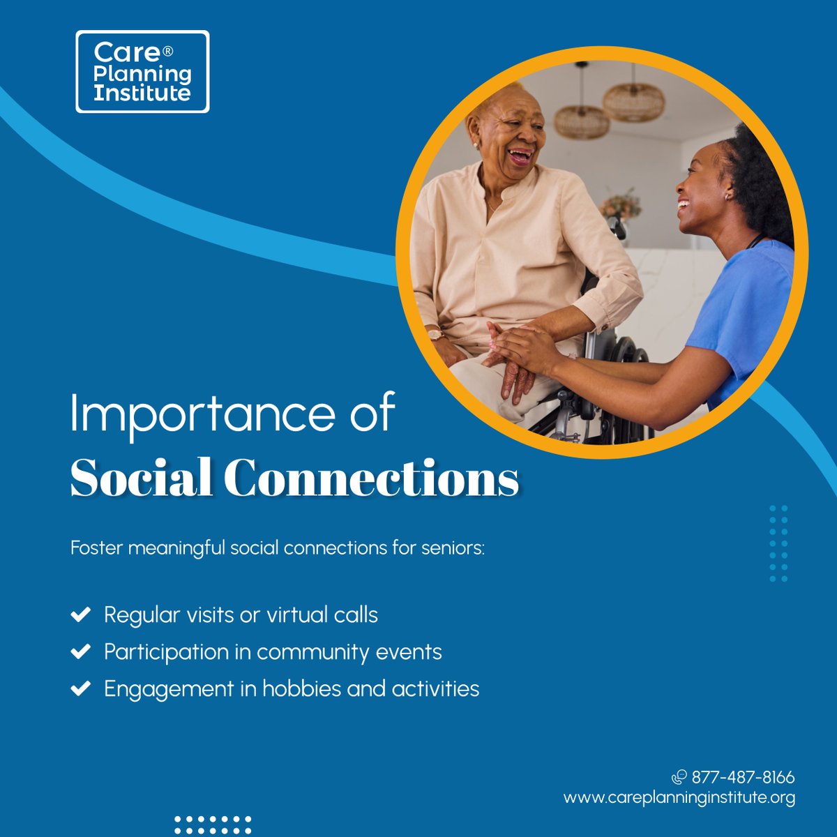 Social connections are vital for seniors' well-being. 

Implement these strategies to combat loneliness. 

#SocialConnections #SeniorWellness #SeniorCareConsultancy