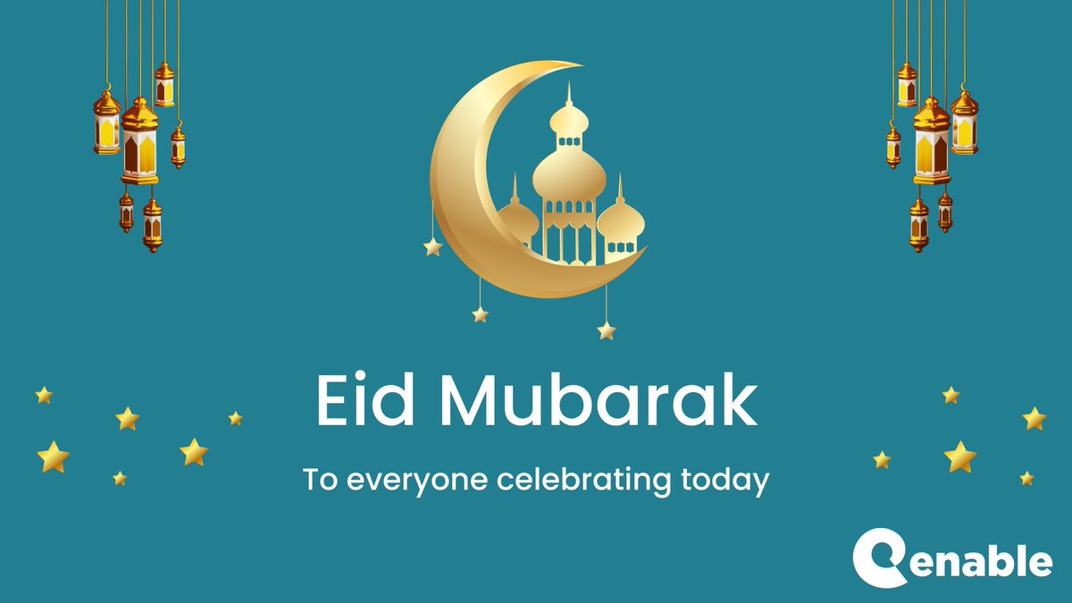 #EidMubarak to all @Enable_Tweets members, colleagues & people across our #communities celebrating #EidAlFitr. We work every day to ensure our #workforce reflects and serves the people & #communities we work for. #PAModel #SocialCare #SelfDirectedSupport #Eid2024