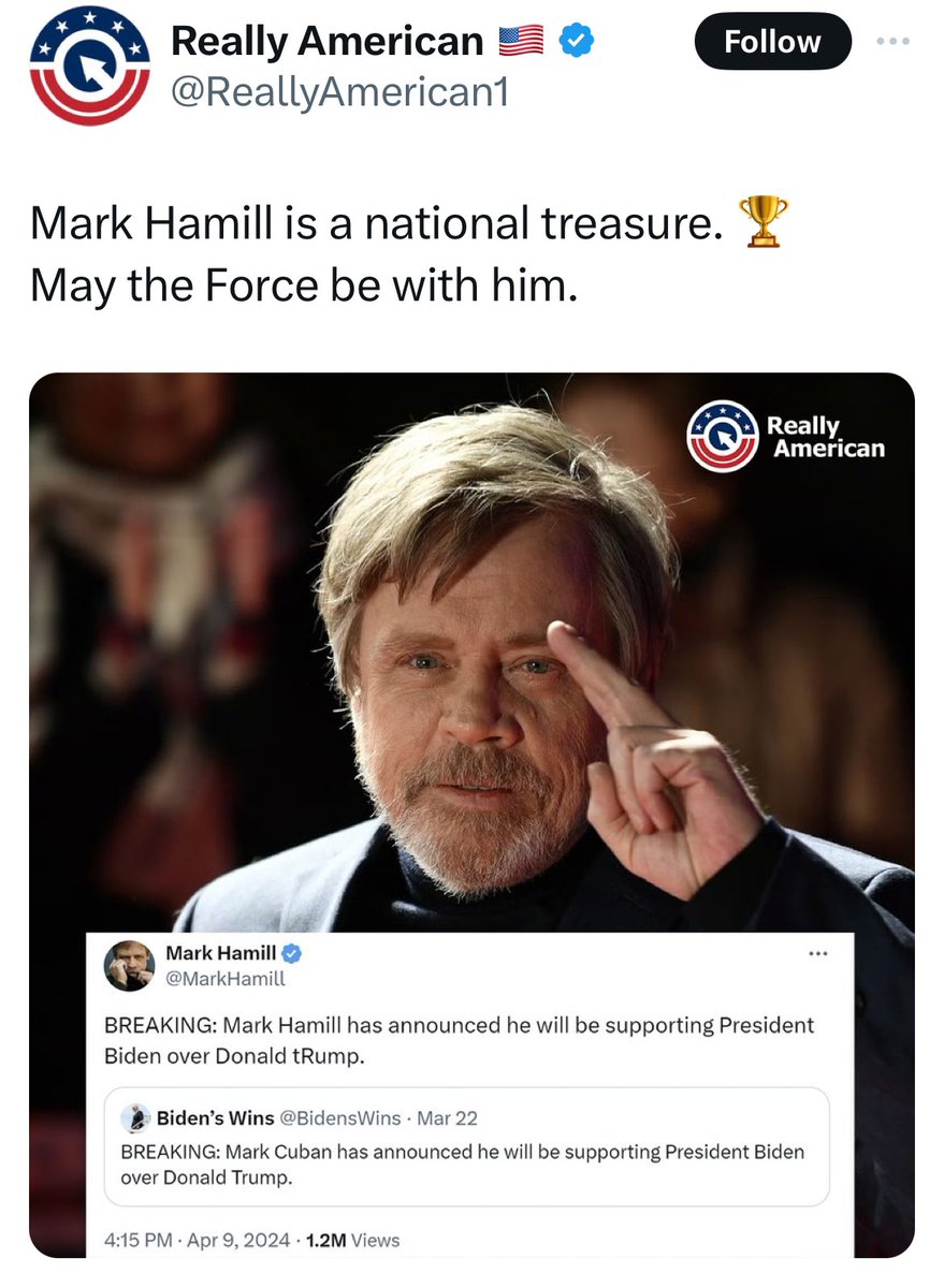 Who else thinks that Mark Hamill is a douche bag and a bad actor?