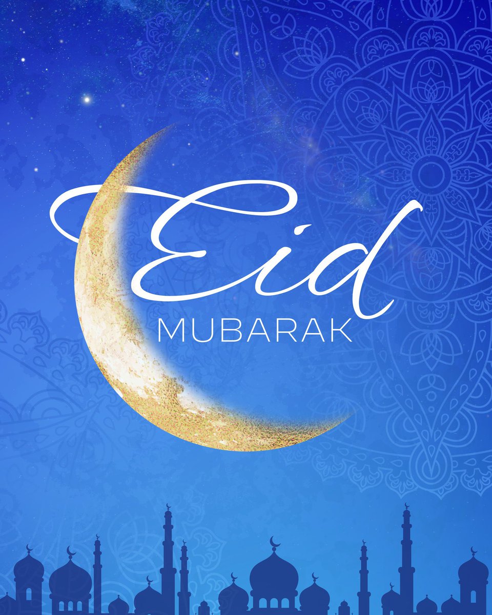 Eid Mubarak to families and friends around the world. May the blessings of this season be yours and your prayers be accepted as an act of Ibadah 🙏🙏🙏