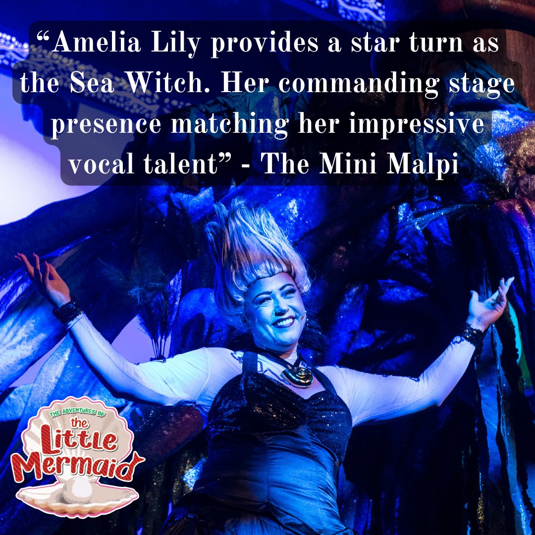 Another great review. Read @TheMiniMalpi's full show review here: bit.ly/3TR7FBF Watch their cast interview here: youtube.com/watch?v=SvRV4k… Sun 7th April - Sun 14th April Book Now: bit.ly/3H2YM25 #NTRLittleMermaid2024 #HaveYouGotYourTicketsYet #WeSupportNTR