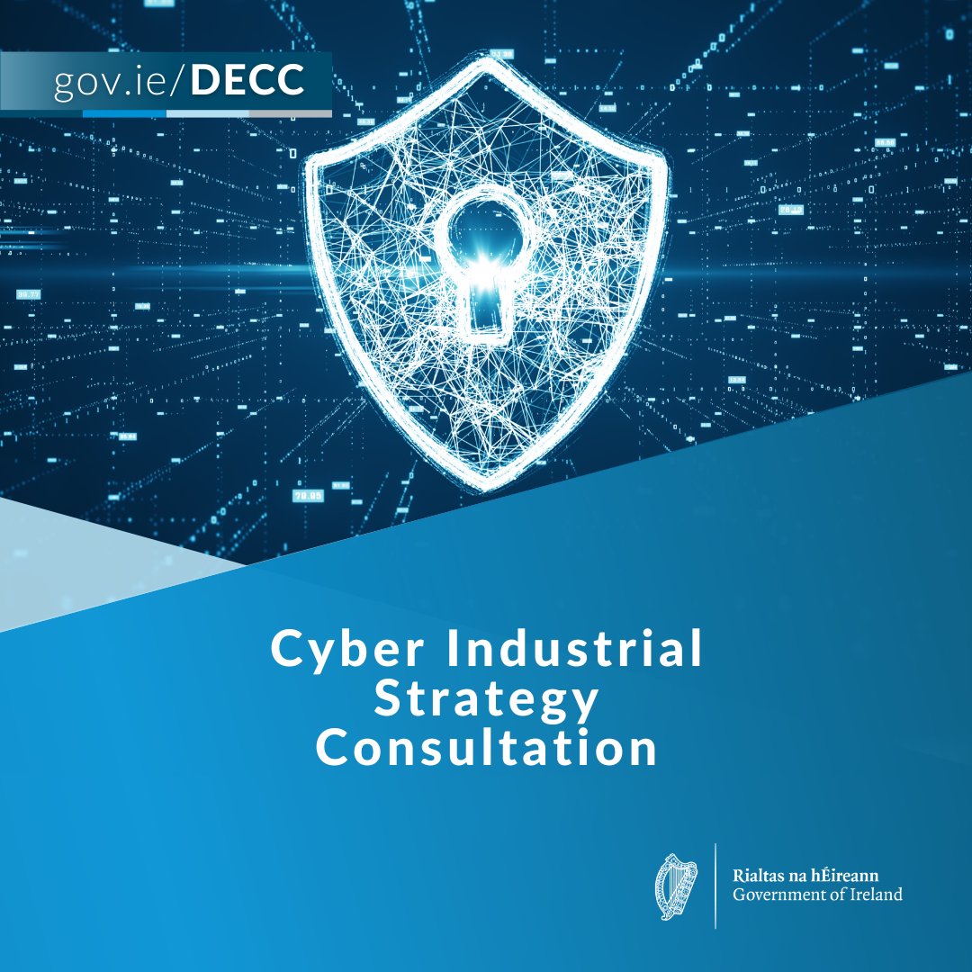 The @ncsc_gov_ie is seeking views from interested parties on what measures should be taken to boost Ireland’s cyber security sector as part of a Cyber Security Industrial Strategy. 📆 The closing date for submissions is Friday, 26 April 2024 Read more: gov.ie/en/consultatio…